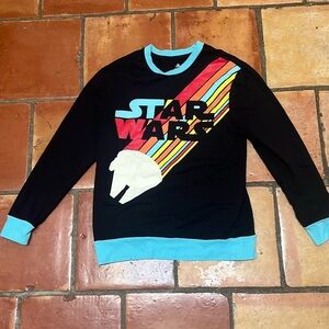 LIKE NEW STAR WARSS DISNEY SWEATER
